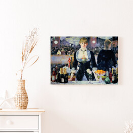Obraz na płótnie Edouard Manet "Bar w Folies-Bergère" - reprodukcja