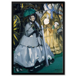 Obraz klasyczny Édouard Manet "Kobiety na wyścigach" - reprodukcja