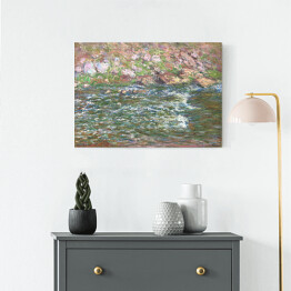 Obraz klasyczny Claude Monet Rapids on the Petite Creuse at Fresselines Reprodukcja obrazu