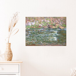 Plakat Claude Monet Rapids on the Petite Creuse at Fresselines Reprodukcja obrazu