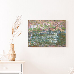 Obraz na płótnie Claude Monet Rapids on the Petite Creuse at Fresselines Reprodukcja obrazu