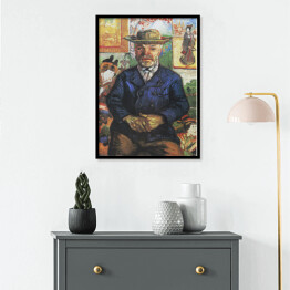 Plakat w ramie Vincent van Gogh Portrait of Père Tanguy. Reprodukcja