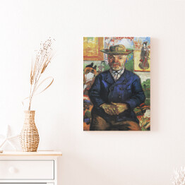 Obraz na płótnie Vincent van Gogh Portrait of Père Tanguy. Reprodukcja