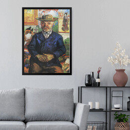 Obraz w ramie Vincent van Gogh Portrait of Père Tanguy. Reprodukcja