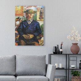 Obraz na płótnie Vincent van Gogh Portrait of Père Tanguy. Reprodukcja