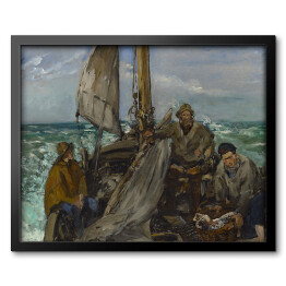 Obraz w ramie Édouard Manet "Pracownicy morza" - reprodukcja