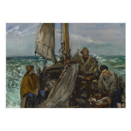 Plakat Édouard Manet "Pracownicy morza" - reprodukcja