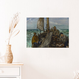 Plakat Édouard Manet "Pracownicy morza" - reprodukcja
