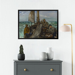 Obraz w ramie Édouard Manet "Pracownicy morza" - reprodukcja