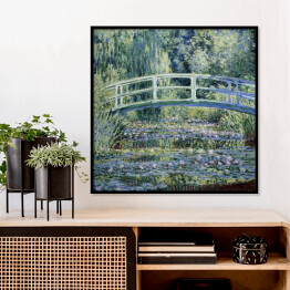 Plakat w ramie Claude Monet Staw z nenufarami. Reprodukcja
