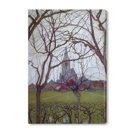 Obraz na płótnie Piet Mondriaan "St. Jacob's church, Winterswijk"