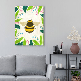 Obraz klasyczny Pszczoła, robaczki
