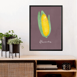 Warzywa - kukurydza - ilustracja