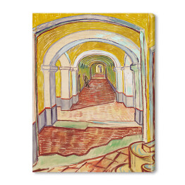 Obraz na płótnie Vincent van Gogh Corridor in the Asylum. Reprodukcja