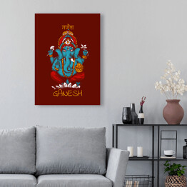Obraz na płótnie Ganesh - mitologia hinduska