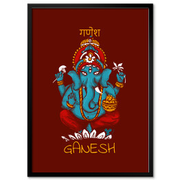 Obraz klasyczny Ganesh - mitologia hinduska