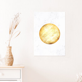 Plakat samoprzylepny Złote planety - Jowisz