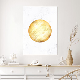 Plakat Złote planety - Jowisz