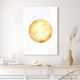 Obraz na płótnie Złote planety - Jowisz