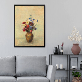 Obraz w ramie Odilon Redon Kwiaty w wazonie. Reprodukcja obrazu