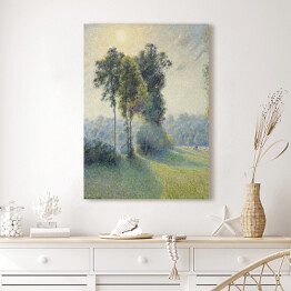 Obraz na płótnie Camille Pissarro Krajobraz Saint-Charles przy Gisors. Reprodukcja
