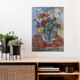 Plakat Camille Pissarro Bukiet kwiatów. Reprodukcja