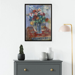 Plakat w ramie Camille Pissarro Bukiet kwiatów. Reprodukcja