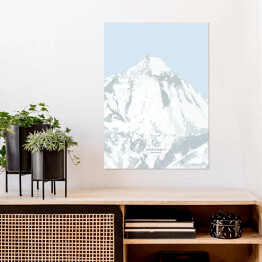 Plakat Dhaulagiri - szczyty górskie