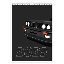 Kalendarz 13-stronicowy Kalendarz z klasycznymi samochodami