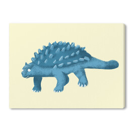 Prehistoria - niebieski dinozaur