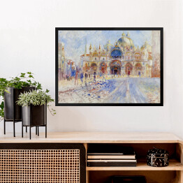Obraz w ramie Auguste Renoir "Plac św. Marka w Wenecji" - reprodukcja