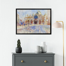 Obraz w ramie Auguste Renoir "Plac św. Marka w Wenecji" - reprodukcja