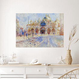 Plakat Auguste Renoir "Plac św. Marka w Wenecji" - reprodukcja