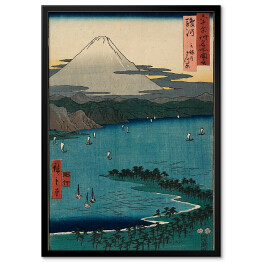 Obraz klasyczny Utugawa Hiroshige Suruga Province Miho Pine Grove. Reprodukcja obrazu