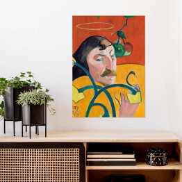 Plakat Paul Gauguin "Autoportret" - reprodukcja