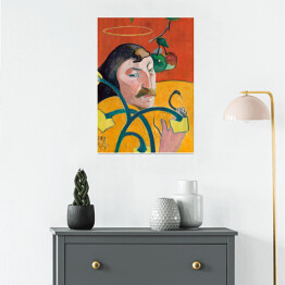 Plakat Paul Gauguin "Autoportret" - reprodukcja