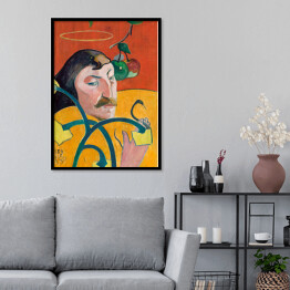 Plakat w ramie Paul Gauguin "Autoportret" - reprodukcja