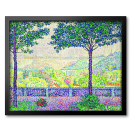 Obraz w ramie Paul Signac "Terrasse de Meudon"