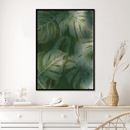 Plakat w ramie Dzika natura - egzotyczna roślinność