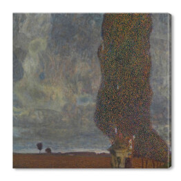Obraz na płótnie Gustav Klimt "Duża topola II" - reprodukcja