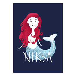 Plakat samoprzylepny Niksa - mitologia nordycka