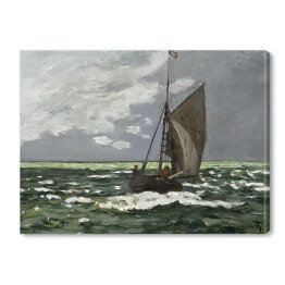 Obraz na płótnie Claude Monet Krajobraz morski Burza Reprodukcja obrazu