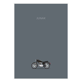 Plakat Polskie motory - JUNAK
