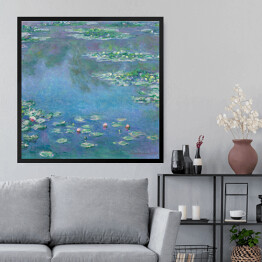 Obraz w ramie Claude Monet " Lilie wodne" - reprodukcja