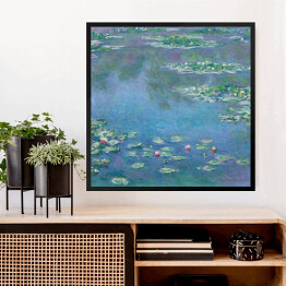 Obraz w ramie Claude Monet " Lilie wodne" - reprodukcja
