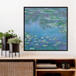 Plakat w ramie Claude Monet " Lilie wodne" - reprodukcja