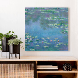 Obraz na płótnie Claude Monet " Lilie wodne" - reprodukcja