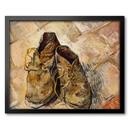 Obraz w ramie Vincent van Gogh Buty. Reprodukcja