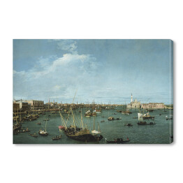 Obraz na płótnie Canaletto (Giovanni Antonio Canal) - "Bacino di San Marco, Wenecja" - reprodukcja