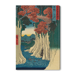 Obraz na płótnie Utugawa Hiroshige Nishiki e. Reprodukcja obrazu